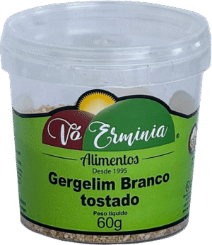 GERGELIM BRANCO TOSTADO 60G