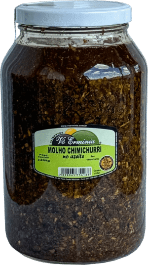 MOLHO CHIMICHURRI NO AZEITE  VD 2,85KG