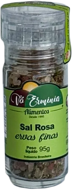 SAL ROSA COM ERVAS FINAS MOEDOR 95G