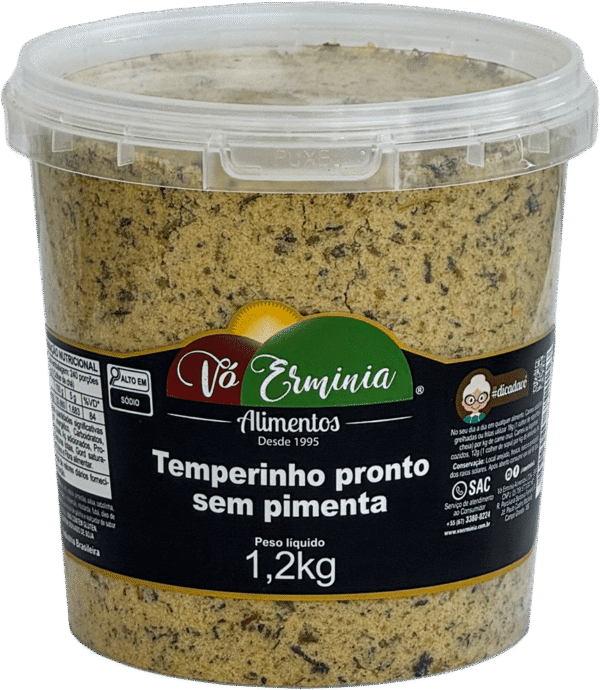 TEMPERINHO PRONTO SEM PIMENTA   1,2KG
