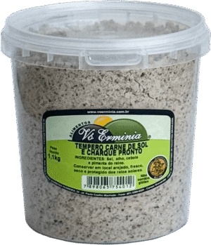 TEMPERO CARNE DE SOL E CHARQUE   1,1KG