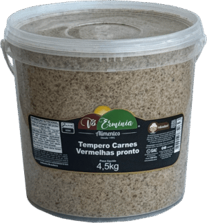 TEMPERO CARNES VERMELHAS PRONTO   4,5KG