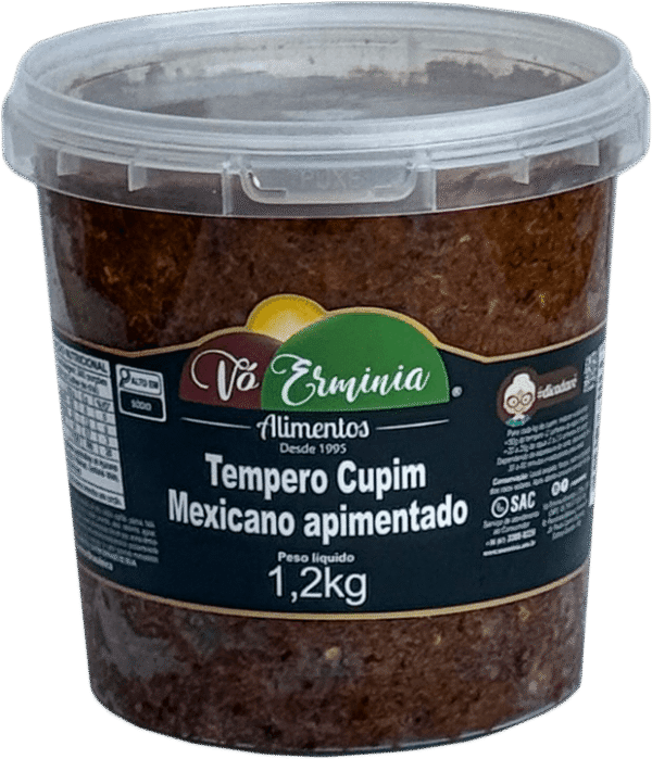 TEMPERO CUPIM MEXICANO APIMENTADO   1,2KG