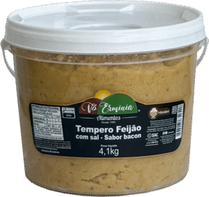 TEMPERO FEIJÃO COM SAL BACON 4,1KG