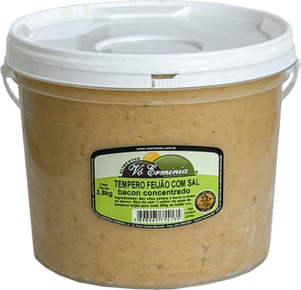 TEMPERO FEIJÃO COM SAL BACON CONCENTRADO   3,8KG